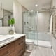 thumbnail image 5 of Cancel De Baño Elegante Con Cristal Templado De 9mm Alugama Alugama Corredizo Elegante, 5 of 9