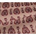 thumbnail image 5 of oneOone Viscose Jersey Fabric Leaves & Floral Ethnic Print Fabric By The Yard 60 Inches Wide, 5 of 5