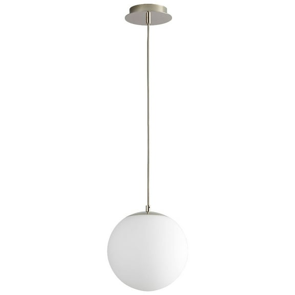 10 Inch 120V 8.2W 1 Led Pendant-Polished Chrome Finish-3000 Color Temperature Oxygen Lighting 3-672-20