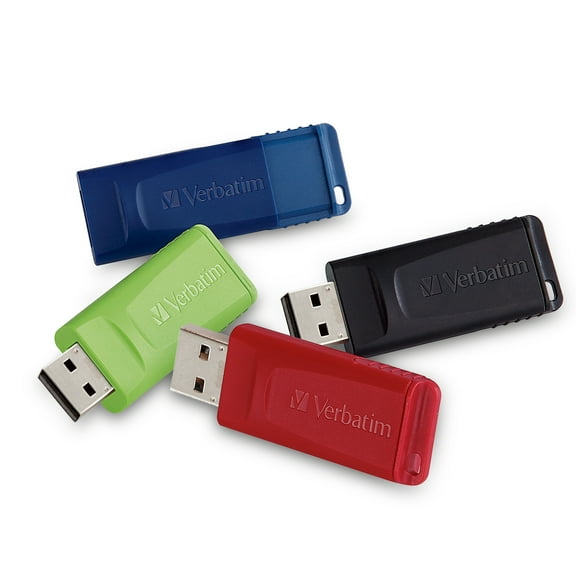 "Store 'n' Go Usb Flash Drive, 16 Gb, Assorted Colors, 4/pack | Bundle of 5 Packs"