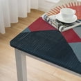 thumbnail image 5 of Acheng Art Deco Geometric Abstract Art Square Tablecloth Full Width Single-Sided Printing 100% Polyester Fiber 52*52, 5 of 8