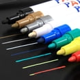 thumbnail image 5 of Colorful Oil-Based Marker Pen, Metal Paint Pen, Car Tire Touch-Up Paint, Permanent & Fadeless Paint for Cars, Unique Tire Patterns & Detailing, 5 of 9