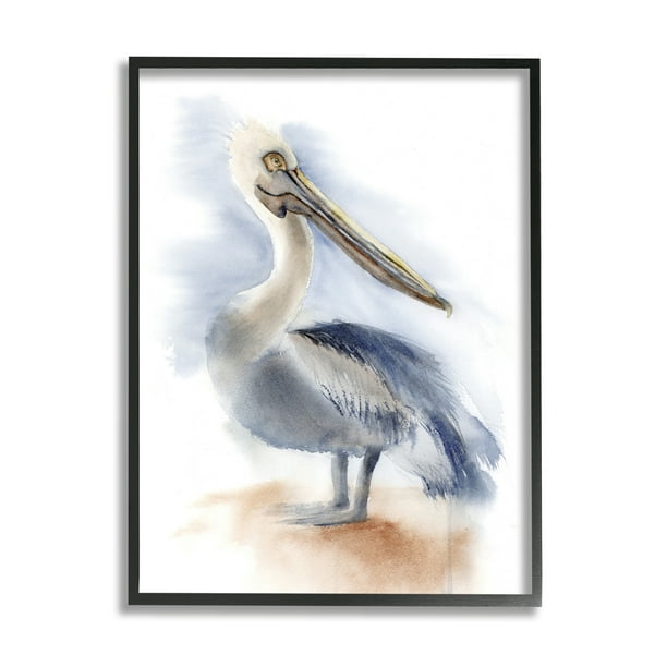 Stupell Home Décor Industries Curious Louisiana Pelican Blue Coastal Bird Standing 11 X 14 Designed By Olg Shefranov Com - Pelican Home Decor Stupell Home Décor Industries Curious Louisiana Pelican Blue Coastal Bird Standing 11 X 14 Designed By Olg Shefranov Com - Pelican Home Decor