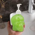 thumbnail image 1 of WWW 50 % de Réduction Liquidation Stockage Alimentaire Bouteille de Savon pour les Mains Statue de Crâne en Plastique pour Salle de Bain, Pratique et Beau, 1 of 2