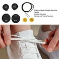 thumbnail image 3 of Cordones Sin Atar, Tamaño L, Hebilla Automática Giratoria, Cordones Para Zapatos, Negro, 4 Juegos Antideslizantes Para Zapatos Casuales, 3 of 7
