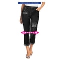 thumbnail image 2 of Woman Within Plus Size Stretch Denim Five-Pocket Girlfriend Jeans, 2 of 6