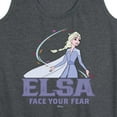 thumbnail image 3 of Disney Frozen 2 - Elsa Face Your Fear - Women's Racerback Tank Top, 3 of 5