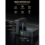 GMKtec Mini Gaming PC, AMD Ryzen 5 7640HS(up to 5.0GHz) , 32GB RAM 512GB SSD, Desktop Mini Computers, NucBox M6 Ultra Mini PC
