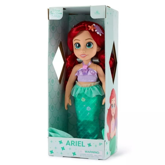 ARIEL LITTLE MERMAID ONCE UPON A STORY DOLL 16 INCHES NEW IN BOX