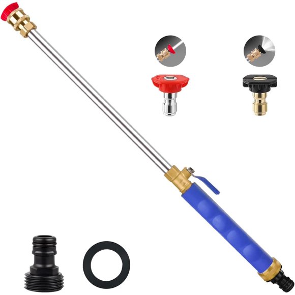 Manguera de jardín Power Wand CARFKA de 46 cm con 2 boquillas
