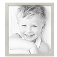 thumbnail image 2 of ArtToFrames 18" x 20" Slanted Lip White Picture Frame, 18x20 inch White Wood Poster Frame (WOM-4825),  Pack, 2 of 7