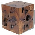 thumbnail image 2 of vidaXL Stools/Coffee Table Solid Teak, 2 of 5