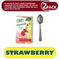 thumbnail image 3 of (10 Packets) True Lemon Strawberry Lemonade Stevia Sweetened, On-The-Go, Caffeine Free Powdered Drink Mix with supplyplex spoon, 3 of 4