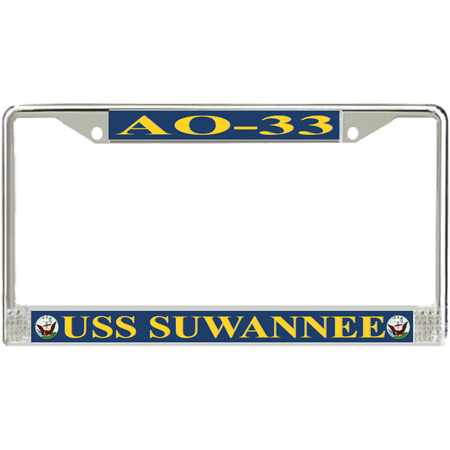 USS Suwannee AO-33 License Plate Frame
