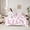 White Pink 03, variant on Homewish Western Princess Boot Bedding Comforter Set 7pcs, Rustic Groovy Flower Queen Bedding Sets, Cowgirl Cowboy Reversible Queen Sheet Sets, Luxury Bedroom Decor