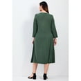 thumbnail image 2 of Avenue Women's Plus Size Laid Back Knit Dress, 2 of 2
