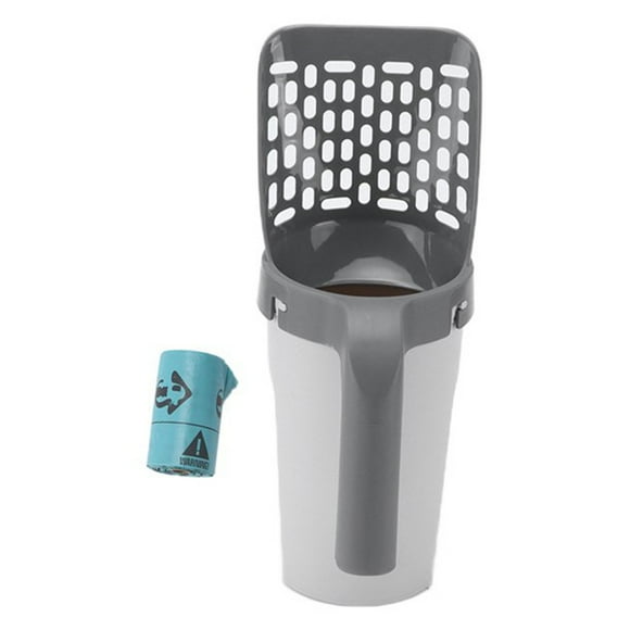 Binwennn Cat Litter Cat Litter Cat Litter Portable Pet Cat Litter Sand Shovel With Storage For Cleaning Gumbo Spoons Ceramic Litter Boxes for Litter Boxes for Cats Litter Turtle Bedding for Cage Door