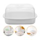 thumbnail image 3 of 1pc Steamer Basking Dim Sum STHAKET HETH MICROONDAVE HORNO CAJA ESPECIAL (BLANCO), 3 of 5