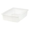thumbnail image 6 of IRIS Large Open Top Cat Litter Tray, Sturdy Comfortable Open Air Senior Cat Kitty Rabbit Bunny Litter Pan Indoor, Pearl, 6 of 10