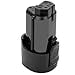 thumbnail image 3 of Hanaix Batterie de Remplacement Li-ion 12V 3.0Ah pour Ridgid R82007 R82009 R82048 R82049 AC82008 AC82049 13088001 130219001 130446011 pour Batterie Ridgid 12V, 3 of 4