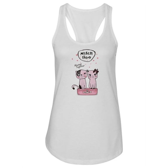 Best Friend Always Together Tank Women -Image by Shutterstock, Female x-Small
