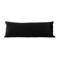 thumbnail image 1 of Funda de almohada decorativa EVOLIVE, 53 x 137 cm, piel sintética, color negro, 1 of 5