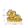 thumbnail image 2 of Decoración creativa de Tauro del zodiaco, accesorios artesanales de animales pequeños de resina, decoración de escritorio, regalo de coche de Año Nuevo, 2 of 7