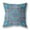 Blue & Green, variant on 20 x 20 in. Blue & White Blown Seam Paisley Indoor & Outdoor Throw Pillows