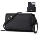 thumbnail image 1 of Bandolera RONSIN tipo cartera con tarjeta RFID negra para mujer, 1 of 6
