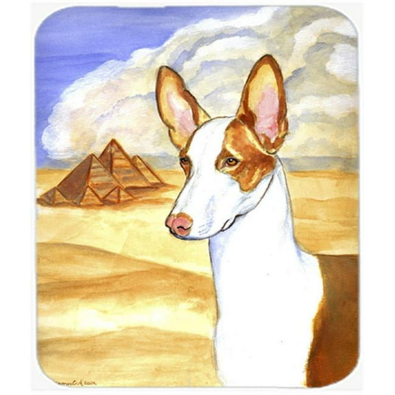 9.5 x 8 in. Ibizan Hound Mouse Pad, Hot Pad or Trivet