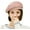 Pink, variant on Women's Chic Lace Beret French Dress Beret Vintage Summer Fascinator Hats for Ladys