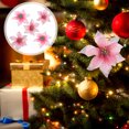 thumbnail image 3 of 18pcs Árbol de Navidad Simulación de Flores de Navidad Decoración de Flor de Navidad Árbol de Navidad Accesorio, 3 of 5