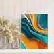 thumbnail image 2 of Qisvanset 12x16 Inch Abstract Textured Brushstroke Oil Painting Canvas Print Wall Art, 2 of 5