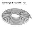thumbnail image 2 of Uxcell T-Slot Mount Weatherstrip Seal Silicone  0.26" Bulb Bubble for 0.16" Slot 16.4 Feet Grey, 2 of 5