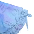 thumbnail image 5 of Girls Two-Piece Swimwear Set for Girls Long Sleeve Rash Guard with Swim Shorts UPF50+ Sun for Beach Pool, 4-5 Years, Blue, 5 of 5