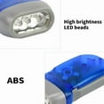 thumbnail image 6 of Hand Crank Flashlights Shake Flashlights Squeeze Wind up Flashlights for Camping, 6 of 7