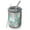 Bichon Dog Blue, variant on 12oz Coffee Tumblers Basset Hound Dog and Flower-1 Stainless Steel Vacuum Insulated Travel Tumbler Coffee Cups Mug with Lid and Straw with Cleaning Brush for Cold & Hot Drinks