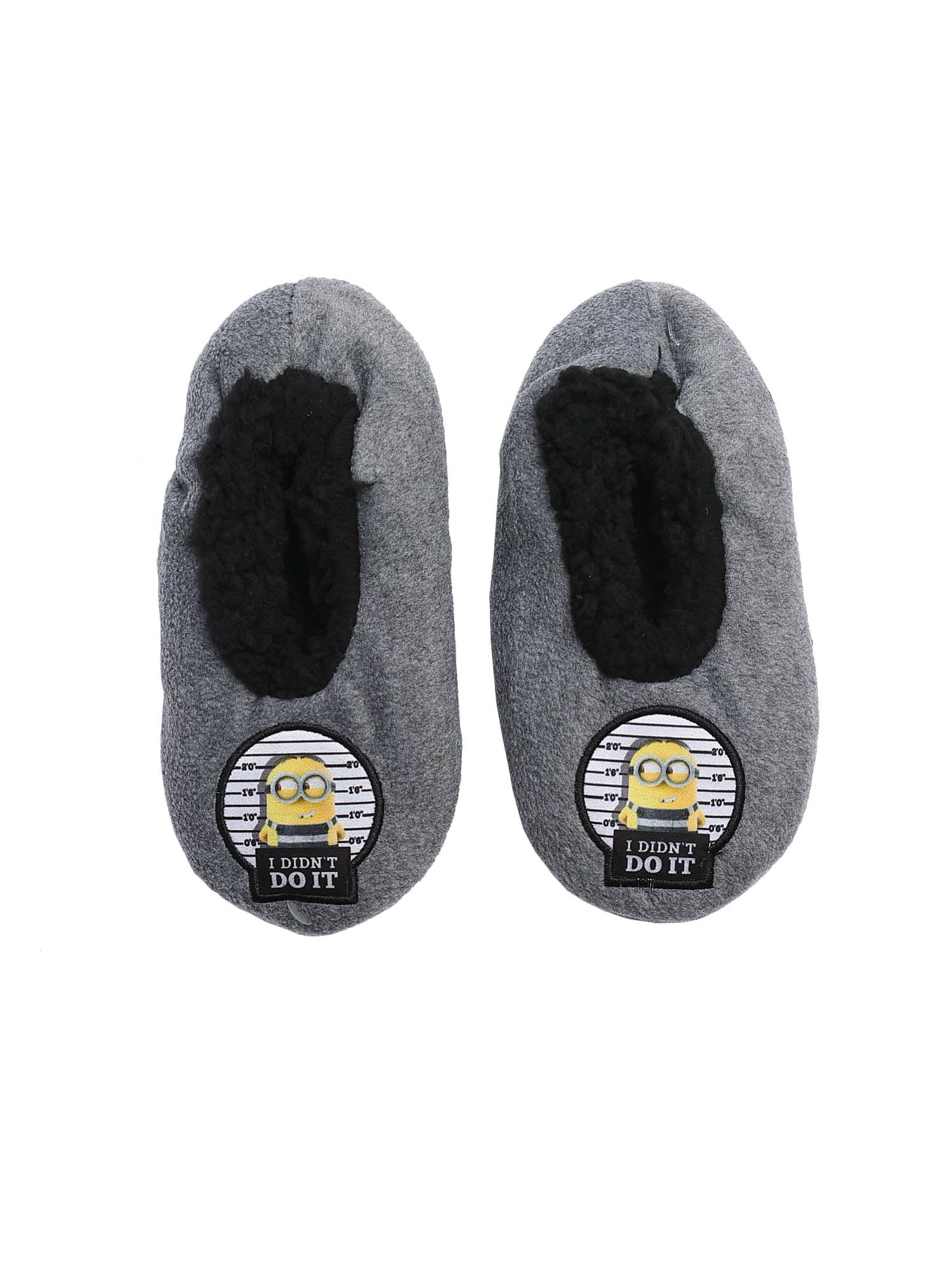Toddler Boys Slippers GRAY /& BLUE PLAID In//Outdoor S 5-6 M 7-8 L 9-10 XL 11-12