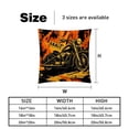 thumbnail image 5 of Motorcycle Velvet Throw Pillow Inserts with Unique Patterns - Set of 2 - 16x16, 18x18, 20x20 inches for Throw Pillow Covers - Various Occasions, 5 of 6