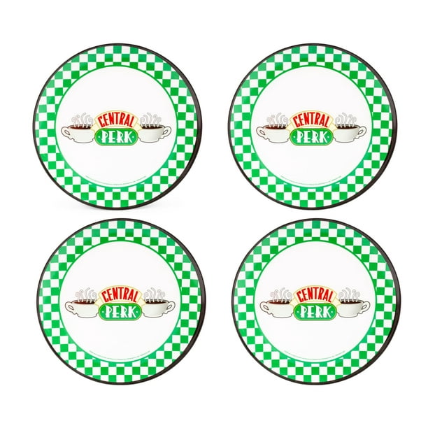 Friends Central Park Checker Melamine Plate Set