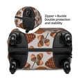 thumbnail image 2 of Kdxio Pinecone Autumn Pattern Pattern Luggage Cover for Travel,Elastic and Durable,Fits 18-32 Inch,Anti-Scratch Suitcase Protector-No luggage included, 2 of 5