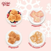 Rise By Dash Snowflake Mini Waffle Maker