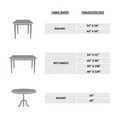 thumbnail image 3 of Maison d' Hermine Summer Maze 100% Cotton Tablecloth for Kitchen Dining | Tabletop | Decoration | Parties | Weddings | Spring/Summer (Rectangle, 60 Inch by 108 Inch)., 3 of 5
