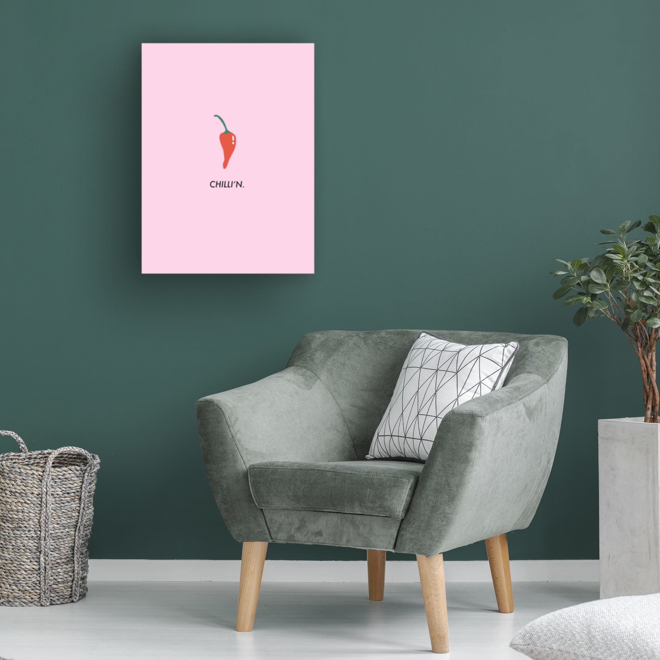 Trademark Fine Art Aislinn Simmonds Chilli'n Canvas Wall Art