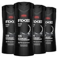 thumbnail image 1 of Body Wash AXE Black 12 h, aroma refrescante, 473 ml, para hombre, 4 unidades, 1 of 9