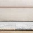 thumbnail image 5 of SAFAVIEH Martha Stewart Chelsea Checkered Area Rug, Light Blue/Ivory, 6' x 9', 5 of 8