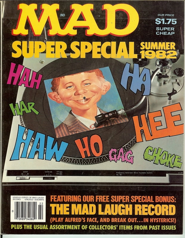 MAD Magazine Vintage Collectible HIGH GRADE Super Special Summer 1982