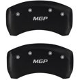 thumbnail image 2 of MGP 4 Caliper Covers Engraved Front & Rear MGP Matte Black finish silver ch, 2 of 2