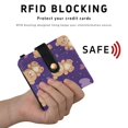 thumbnail image 4 of Women’s Wallet RFID Blocking PU Leather Magnetic Snap Zipper Coin Pocket 7 Card Slots Perfect Gift for Her Cute Teddy Bear and Heart Pattern, 4 of 8