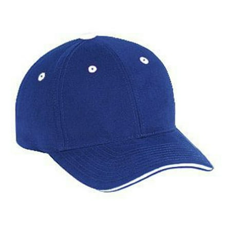 - Otto Cap Superior Brushed Cotton Twill Sandwich Visor Low Profile Style Caps - Hat / Cap for Summer, Sports, Picnic, Casual wear and Reunion etc
